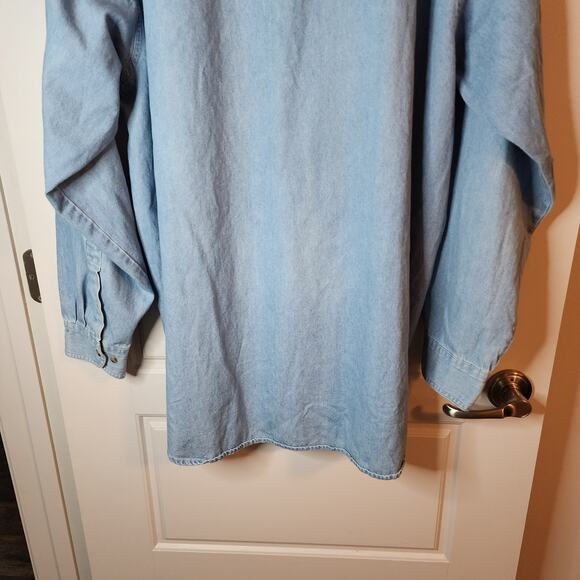 UK Blue Generation Shirt Mens XL Denim University of Kentucky Wildcats Retro VTG - Picture 6 of 9